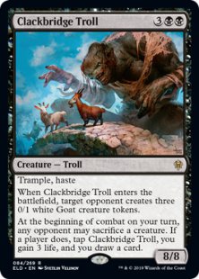 Clackbridge Troll (foil)