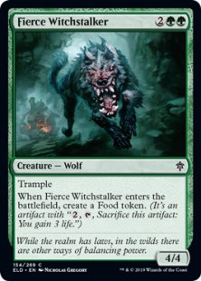 Fierce Witchstalker (foil)