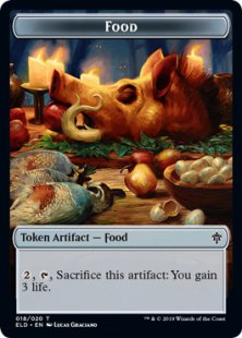 Food token (4) (foil)