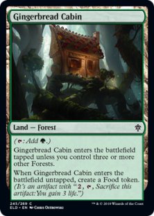 Gingerbread Cabin (foil)