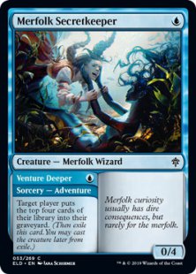 Merfolk Secretkeeper (foil)