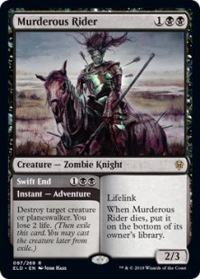 Murderous Rider (foil)