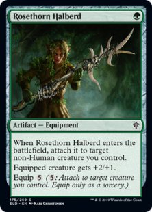 Rosethorn Halberd (foil)
