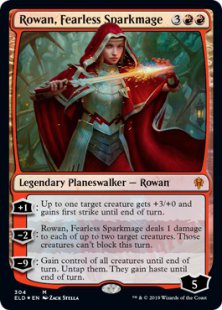 Rowan, Fearless Sparkmage (foil)