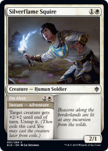 Silverflame Squire (foil)