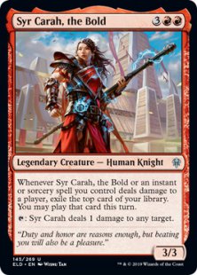 Syr Carah, the Bold (foil)