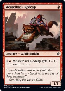 Weaselback Redcap (foil)