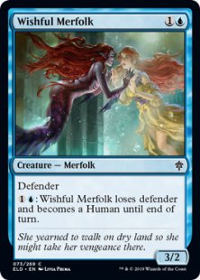 Wishful Merfolk (foil)