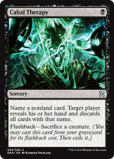 Cabal Therapy 4枚セット　foil Cabal Therapy (foil) - Premium Deck Series: Graveborn
