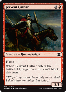 Fervent Cathar (foil)