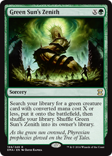 Green Sun's Zenith (foil)