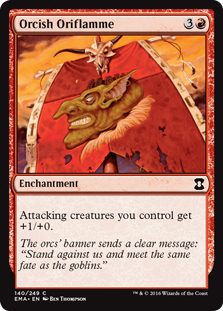 Orcish Oriflamme (foil)