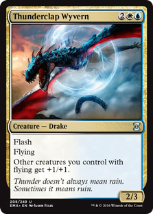 Thunderclap Wyvern (foil)