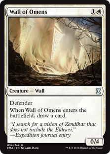 Wall of Omens (foil)