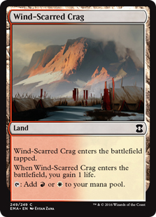 Wind-Scarred Crag (foil)