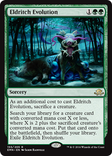 Eldritch Evolution (foil)