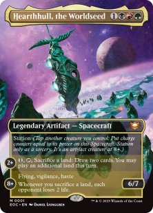 Hearthhull, the Worldseed (#1) (foil) (borderless)