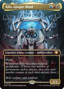 Kilo, Apogee Mind (#3) (foil) (borderless)