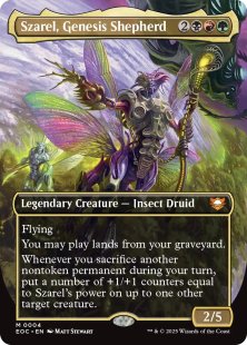 Szarel, Genesis Shepherd (#4) (foil) (borderless)