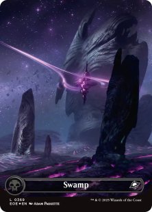 Swamp (#369) (galaxy foil) (borderless)
