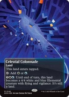 Celestial Colonnade (#142) (galaxy foil) (borderless)