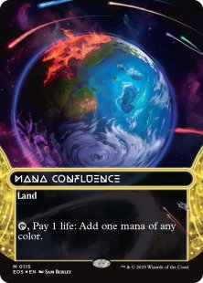Mana Confluence (#115) (galaxy foil) (borderless)