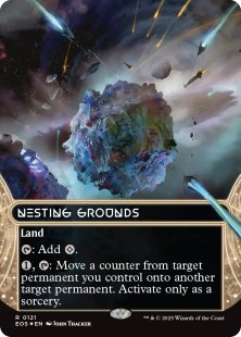 Nesting Grounds (#121) (galaxy foil) (borderless)