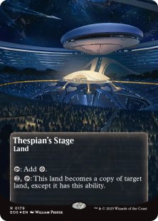 Thespian's Stage (#179) (galaxy foil) (borderless)