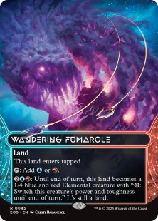 Wandering Fumarole (#45) (foil) (borderless)