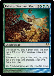 Fable of Wolf and Owl (foil)