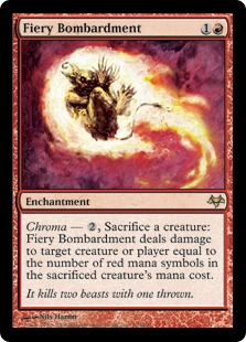 Fiery Bombardment (foil)