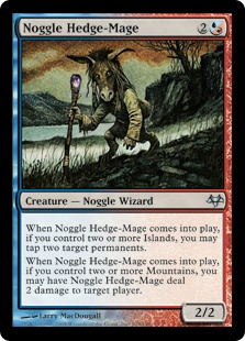 Noggle Hedge-Mage (foil)