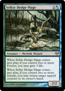 Selkie Hedge-Mage (foil)
