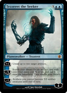 Tezzeret the Seeker (foil) (EX)