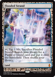 Flooded Strand (foil) (full art)