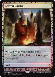 Graven Cairns (foil) (full art)