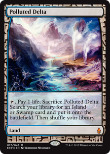 Polluted Delta (foil) (full art)