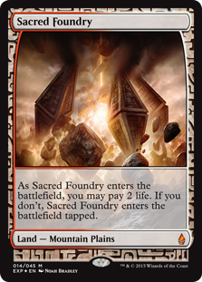 Sacred Foundry (foil) (full art)