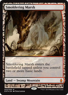 Smoldering Marsh (foil) (full art)