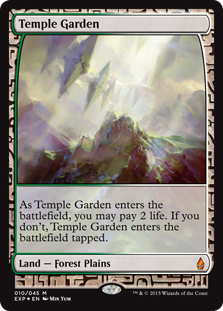 Temple Garden (foil) (full art)