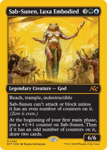 Sab-Sunen, Luxa Embodied (#491) (first-place foil)