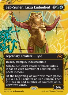 Sab-Sunen, Luxa Embodied (#553) (first-place foil) (borderless)