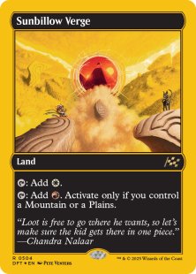 Sunbillow Verge (#504) (first-place foil)
