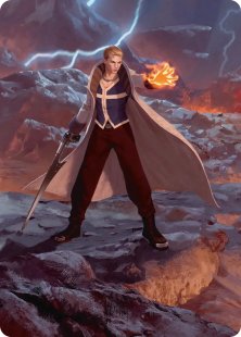 Art Card 10: Seifer, Balamb Rival