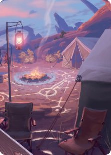 Art Card 21: Chocobo Camp