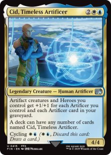 Cid, Timeless Artificer (#415) (foil) - Final Fantasy