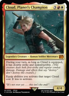 Cloud, Planet's Champion (foil)