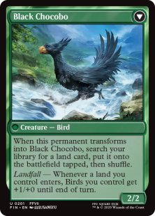 mtg final fantasy sidequest Magic The Gathering - Universes Beyond - - This Vehicle becomes an artifact creature until end of turn.) Sidequest: Raise a Chocobo -