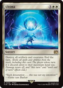 Ultima MTG EDH FFコラボ 4枚 マジック：ザ・ギャザリング――FINAL FANTASY』統率者デッキ