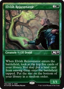 Elvish Rejuvenator (foil)